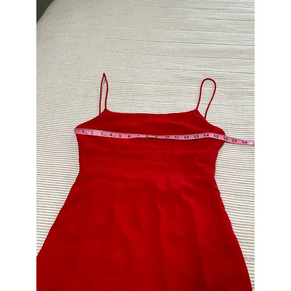 Revolve Superdown Dixie Backless Red Mini Dress Size Small - Picture 4 of 10
